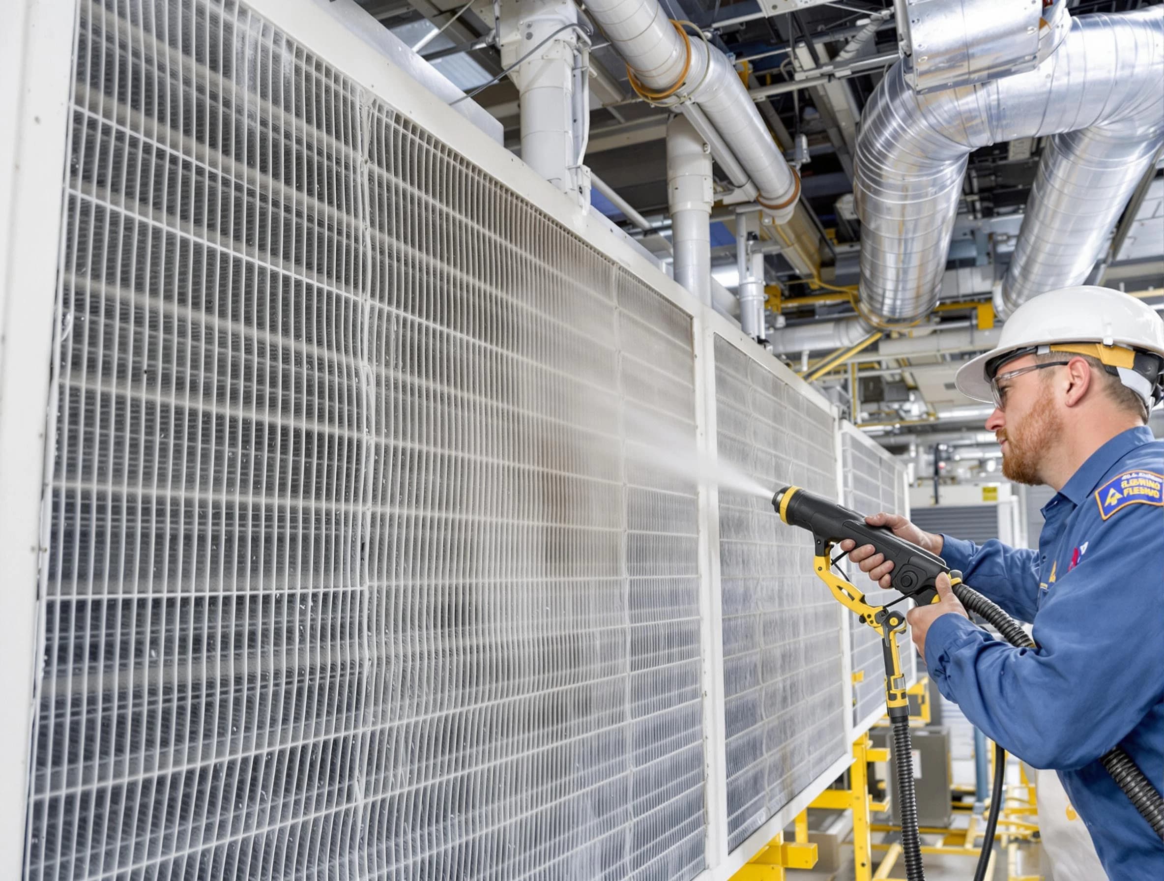 Professional commercial coil cleaning by Spotsylvania Courthouse Air Duct Cleaning in Spotsylvania Courthouse