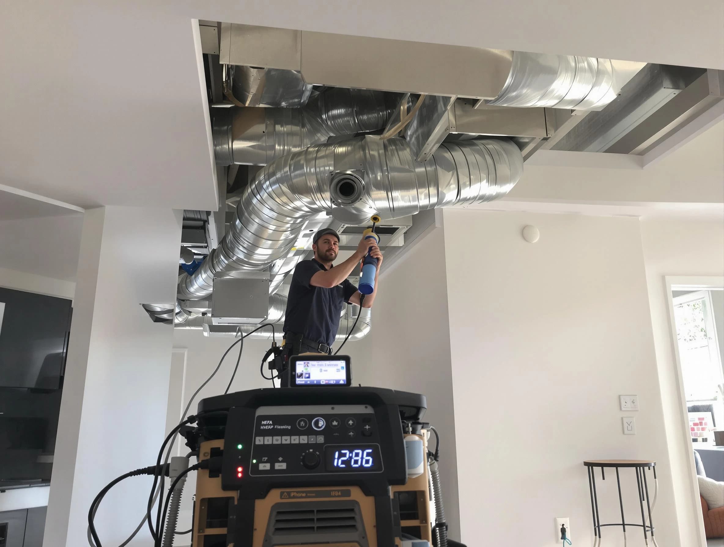 Advanced pure air duct cleaning by Spotsylvania Courthouse Air Duct Cleaning in Spotsylvania Courthouse