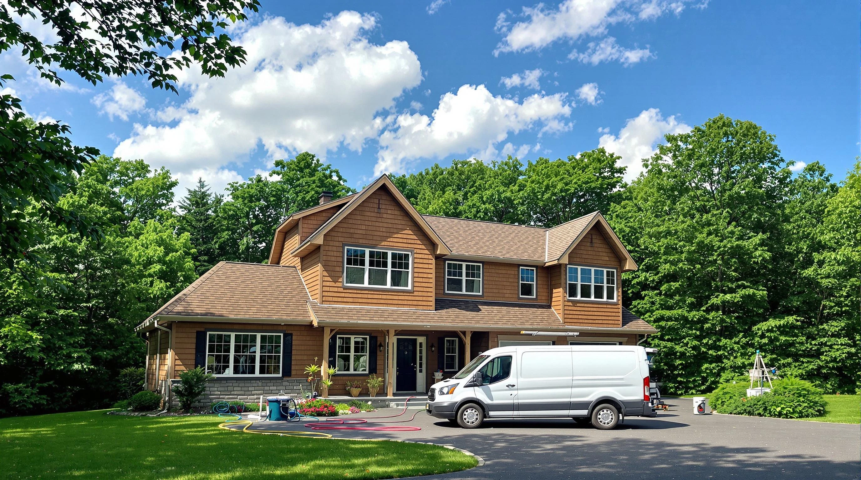 Spotsylvania Courthouse Air Duct Cleaning air duct cleaning crew working in Aquia Harbour, VA