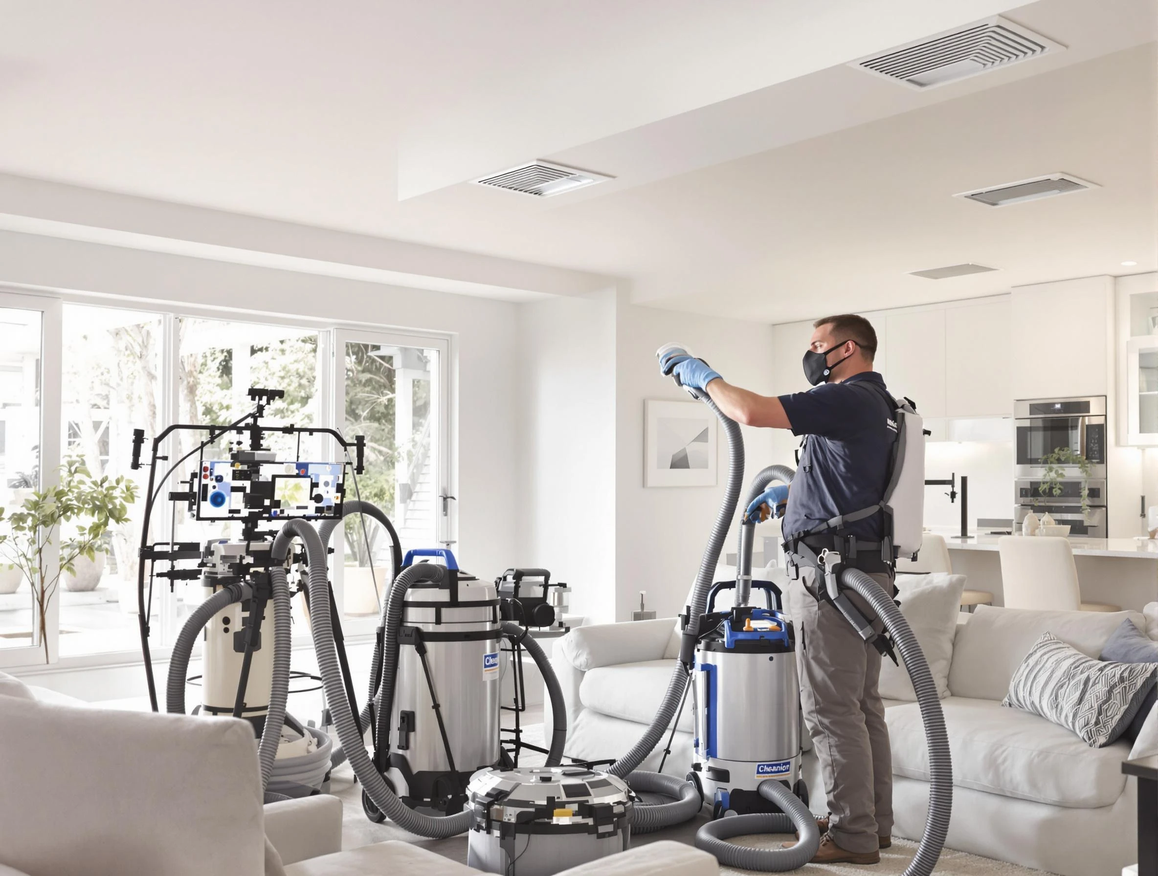 Professional AC duct cleaning by Spotsylvania Courthouse Air Duct Cleaning in Spotsylvania Courthouse