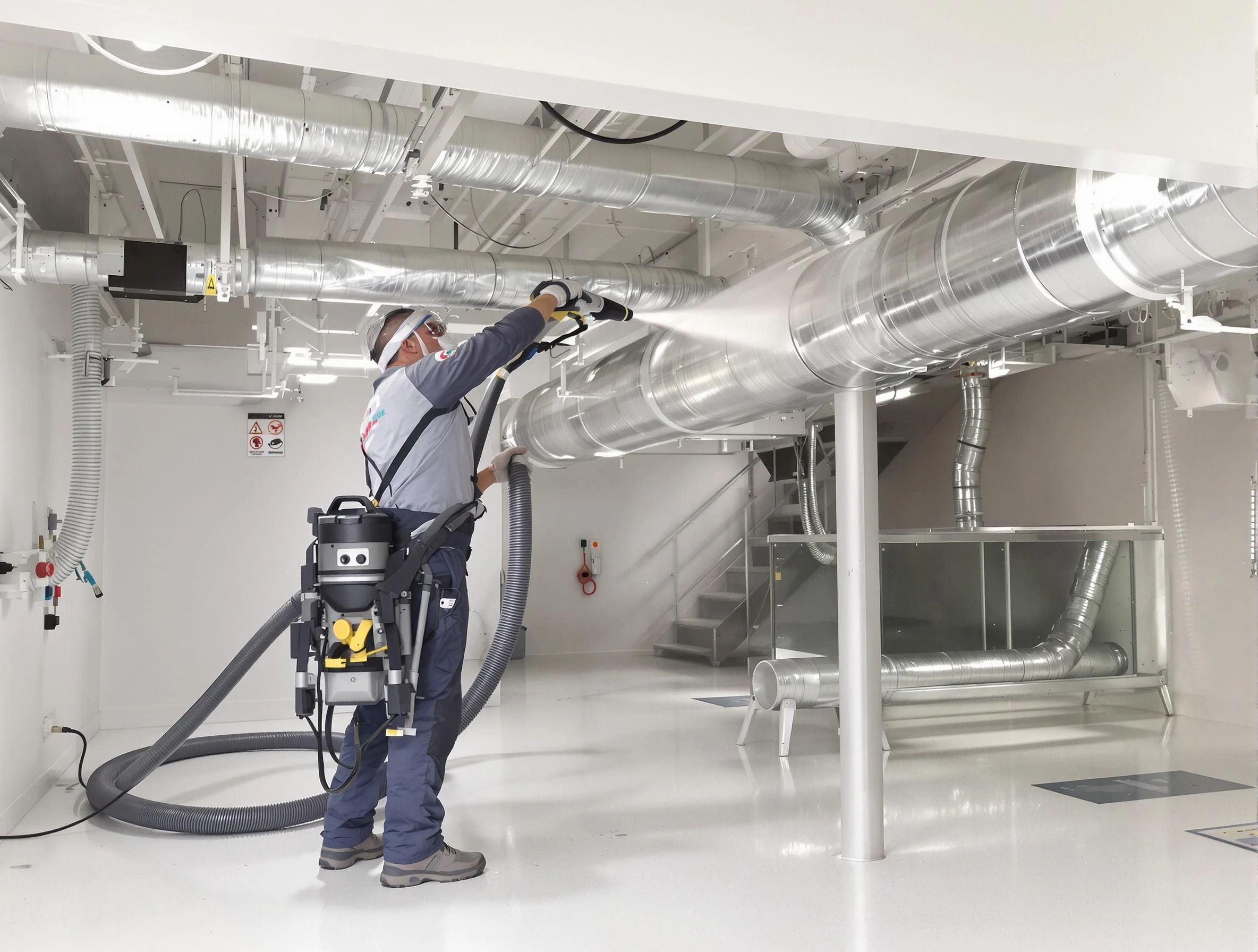 Professional central duct cleaning by Spotsylvania Courthouse Air Duct Cleaning in Spotsylvania Courthouse